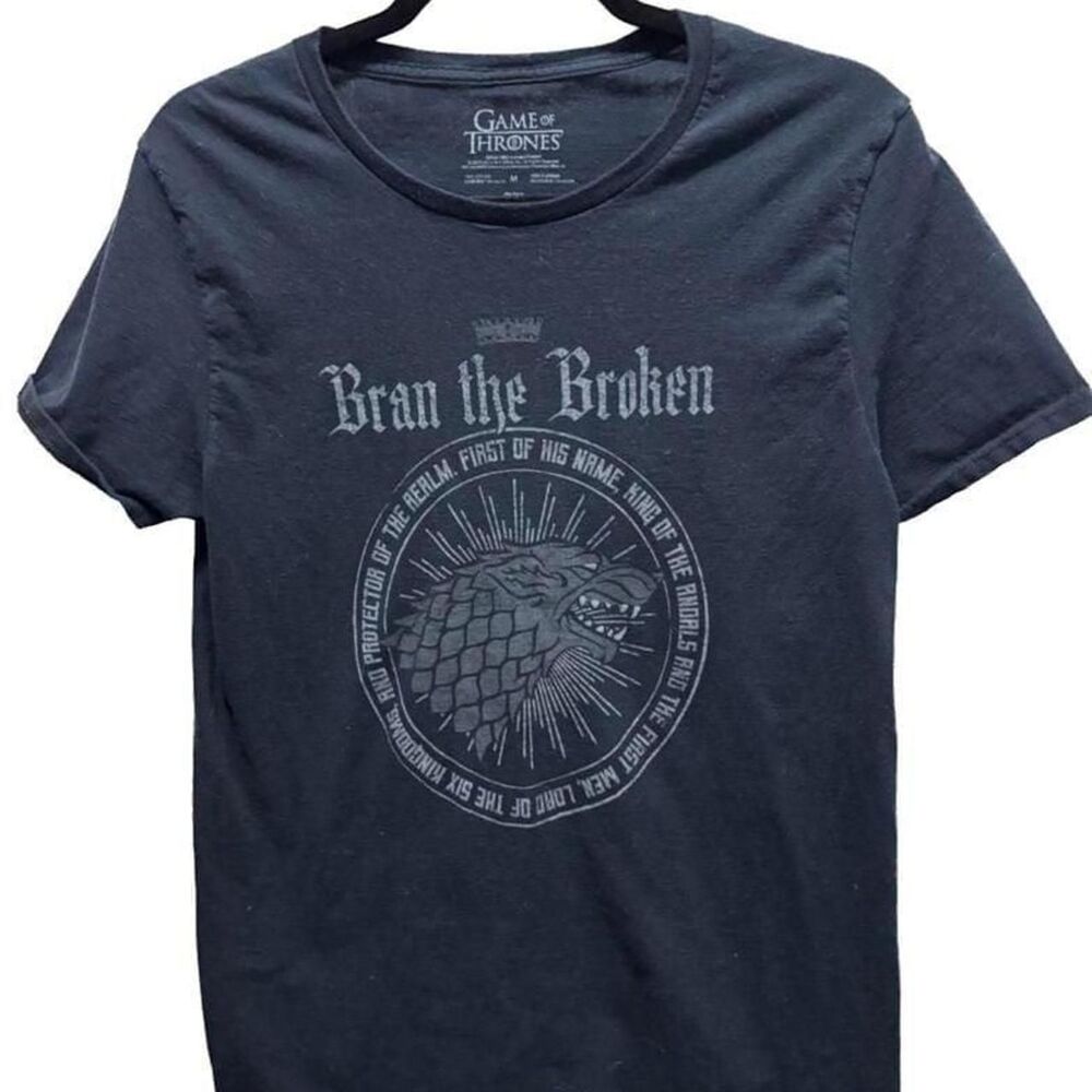 Game of Thrones Women's Bran the Broken Stark House Sigil T-Shirt